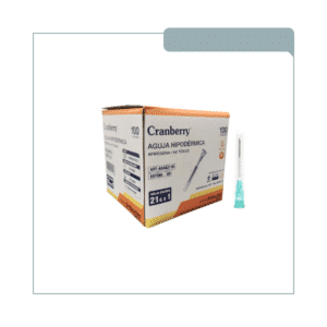 Aguja 21G 1  Cranberry®